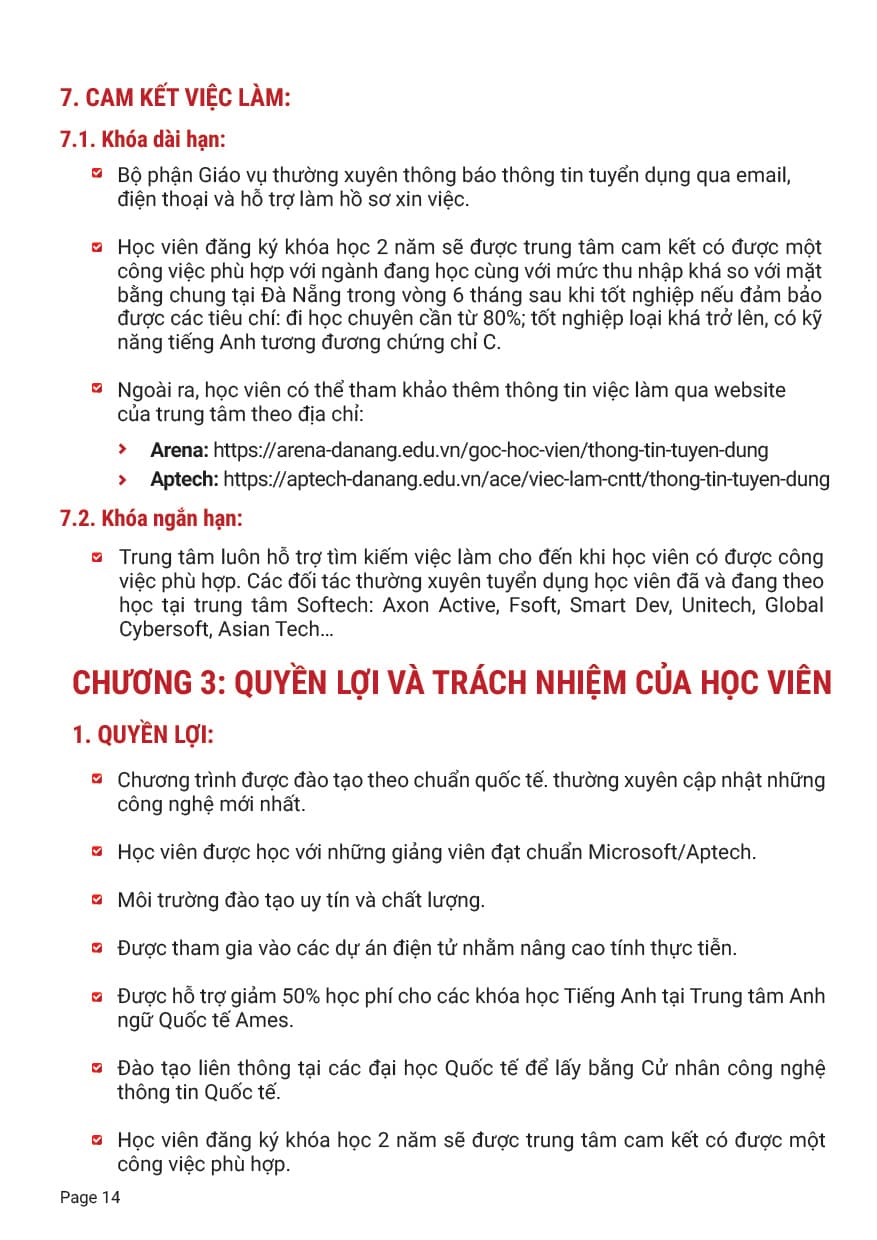 Sổ tay học viên